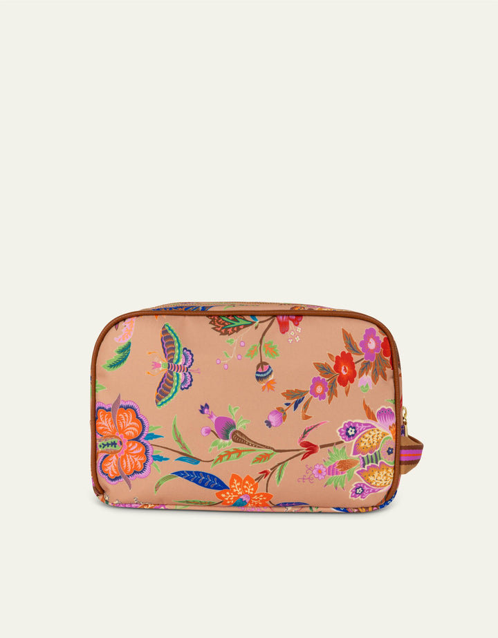 Oilily Chloe Pocket Cosmetic Bag Young Sits Bamboo