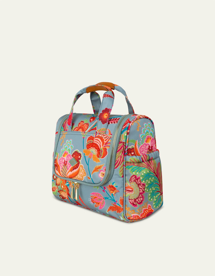 Oilily Cathy Travel Kit With Hook Young Sits Light Blue