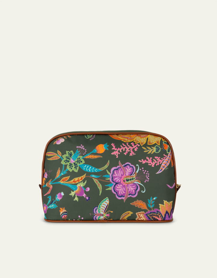 Oilily Chiara Cosmetic Bag Young Sits Forrest Green