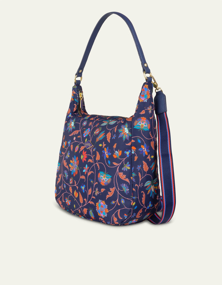 Oilily Mary Shoulder Bag Joy Flowers Eclipse