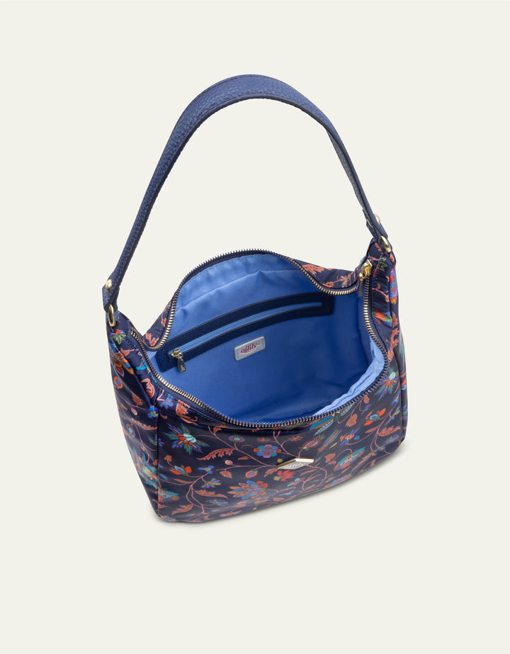 Oilily Mary Shoulder Bag Joy Flowers Eclipse