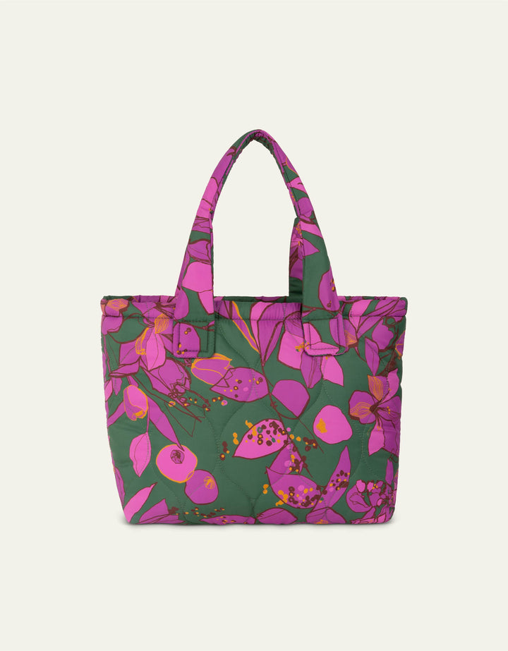 Oilily Heidi Handbag Sketchy Flower Forrest Green