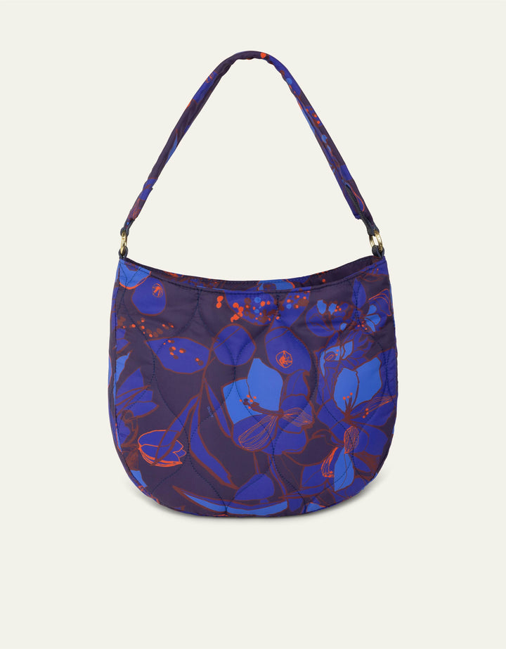 Oilily Molly Shoulder Bag Sketchy Flower Eclipse