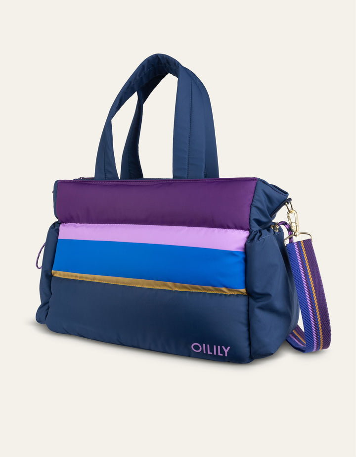 Oilily Bobo Baby Bag Colour Block Eclipse