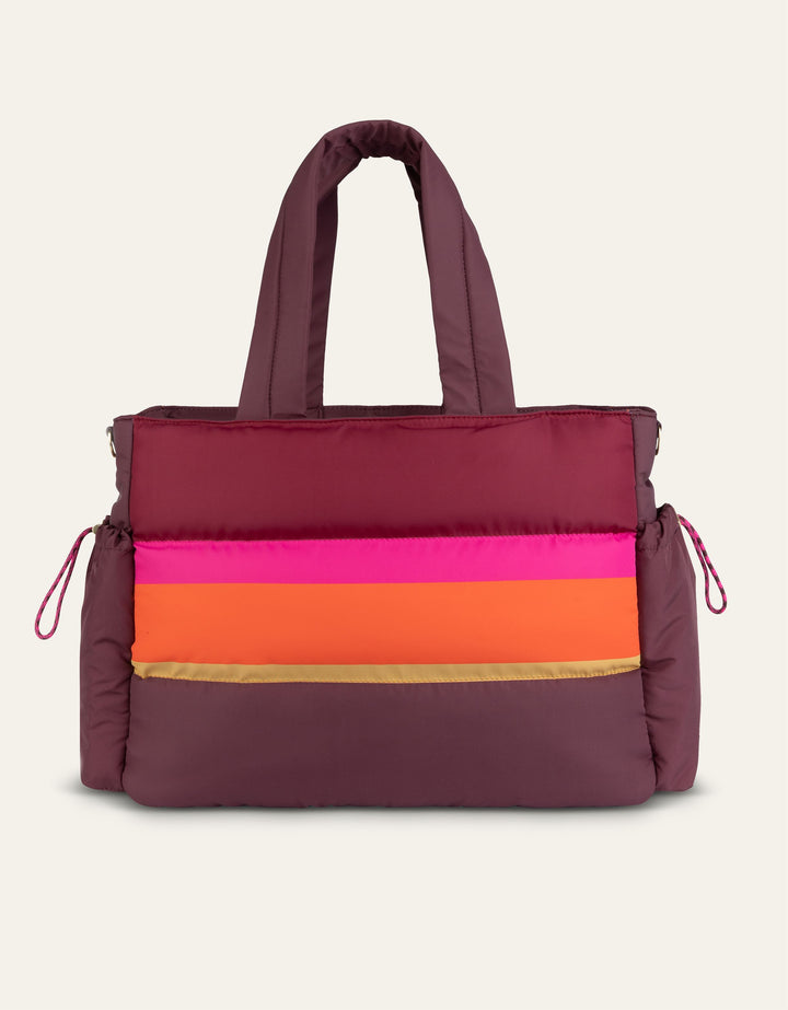 Oilily Bobo Baby Bag Colour Block Decadent Chocolate