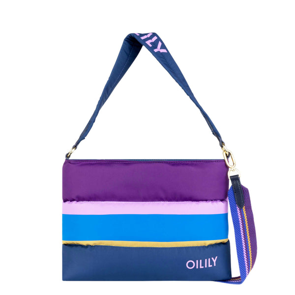 Oilily Favor Shoulder Bag Colour Block Eclipse