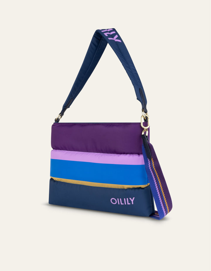 Oilily Favor Shoulder Bag Colour Block Eclipse