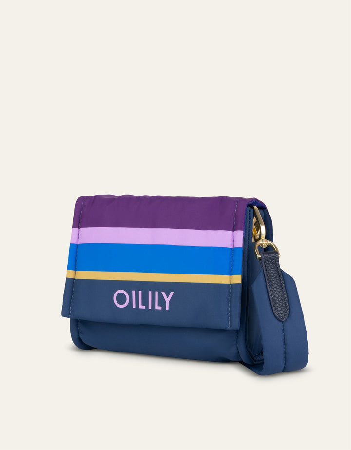 Oilily Foy Cross Body Colour Block Eclipse