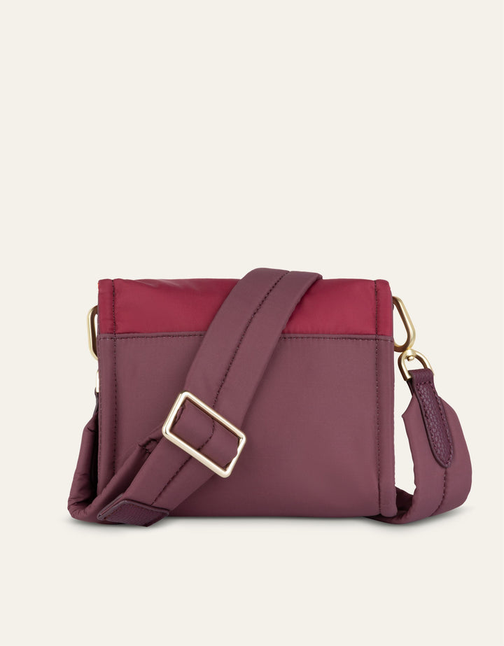 Oilily Foy Cross Body Colour Block Decadent Chocolate