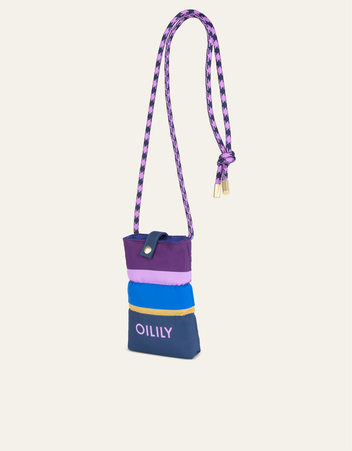 Oilily Mila Mobile Holder Colour Block Eclipse