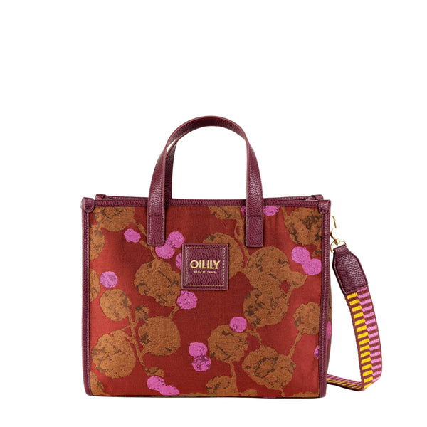 Oilily Honors Handbag Jolene Jacquard Decadent Chocolate