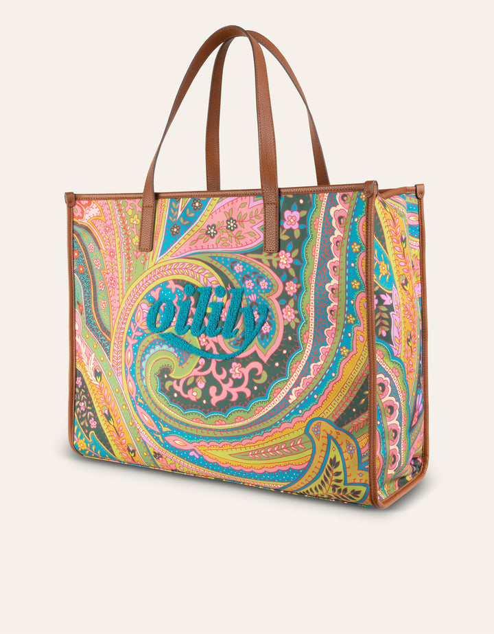 Oilily Sheilas Shopper World Chive