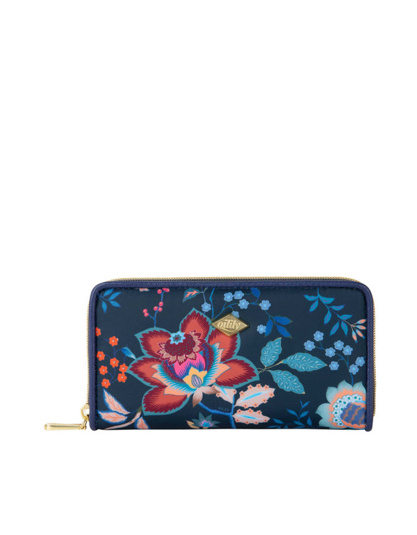 Oilily Color Bomb Zoey Wallet Blue Iris