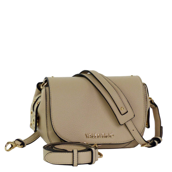 VALENTINO BAGS Megeve Flap Bag VBS7GM03 Ecru