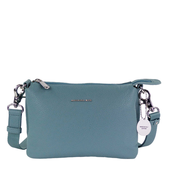 Mandarina Duck Mellow Leather Triple Pochette Mistral