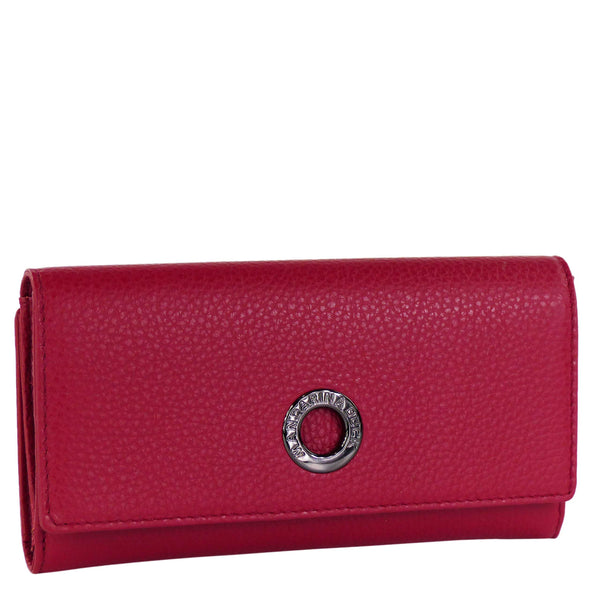 Mandarina Duck Mellow Leather Geldbörse FZP630 RUMBA RED