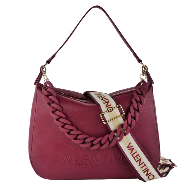 VALENTINO BAGS Noodles Hobo Bag VBS6G002 Bordeaux