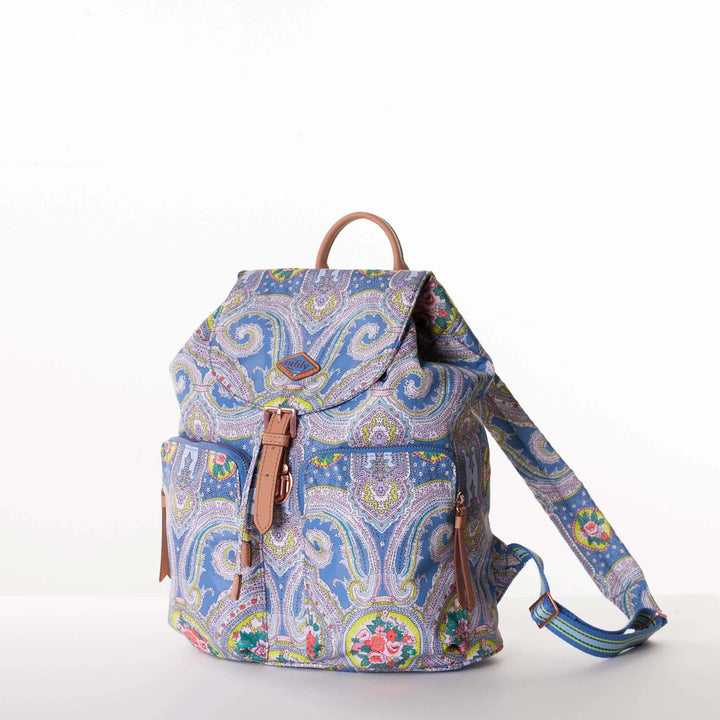 Oilily City Rose Paisley Backpack Riviera
