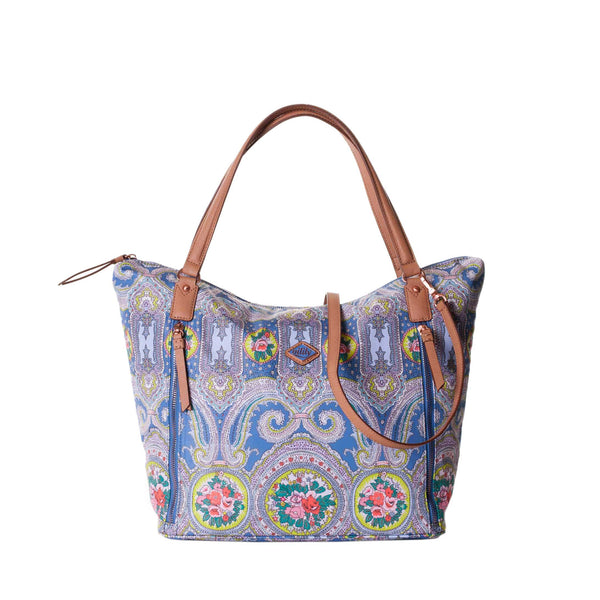 Oilily City Rose Paisley Shopper Riviera