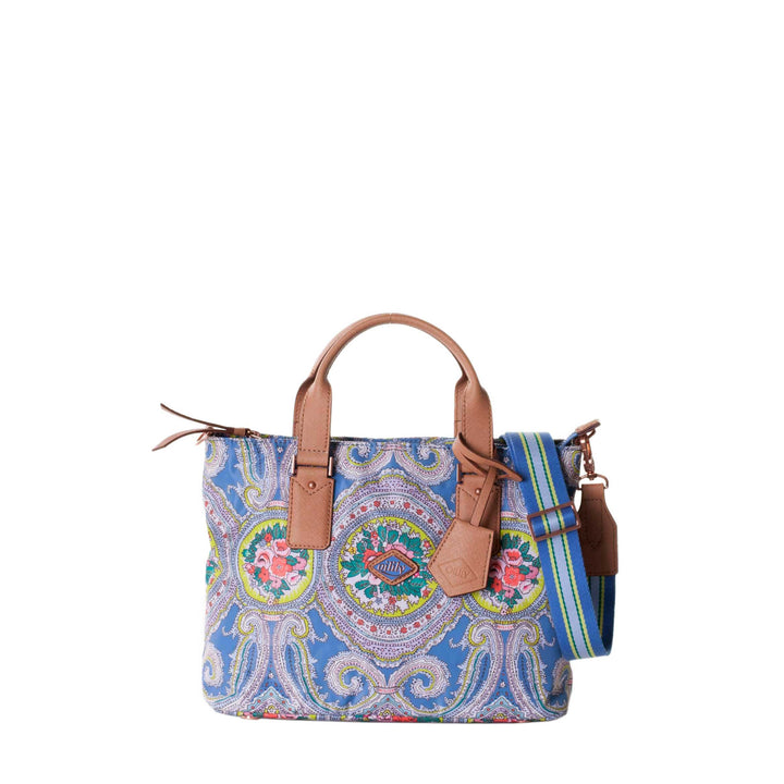 Oilily City Rose Paisley Handbag Riviera