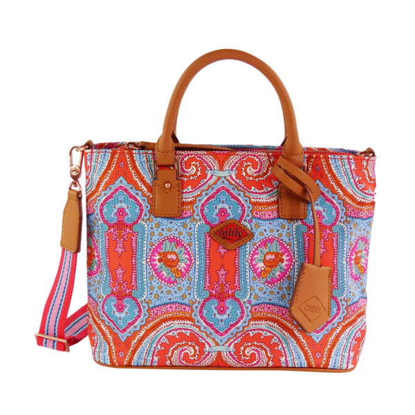 Oilily City Rose Paisley S Handbag Hot Coral