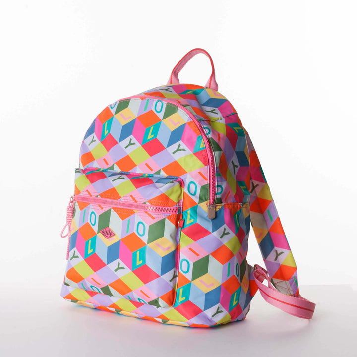 Oilily Color Block Backpack Multicolor