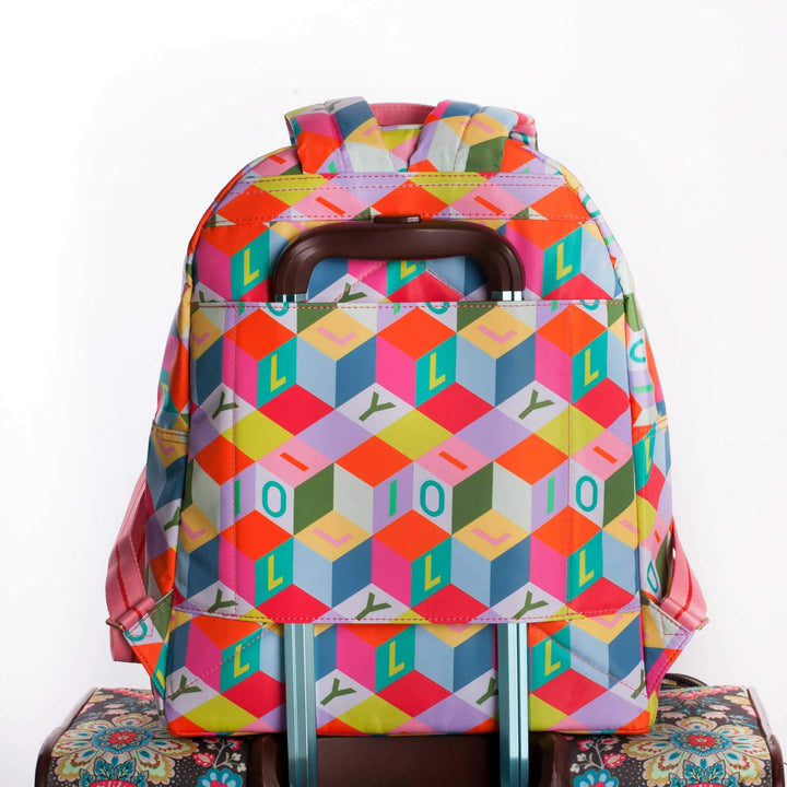 Oilily Color Block Backpack Multicolor