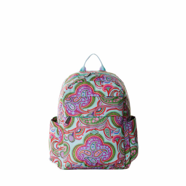 Oilily Summer Paisley Backpack Aqua