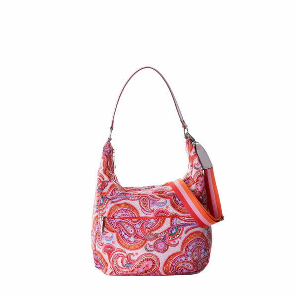 Oilily Summer Paisley M Shoulder Bag Vanilla