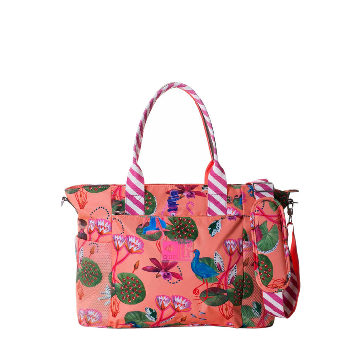 Oilily Lily's Pond Baby Bag Melon