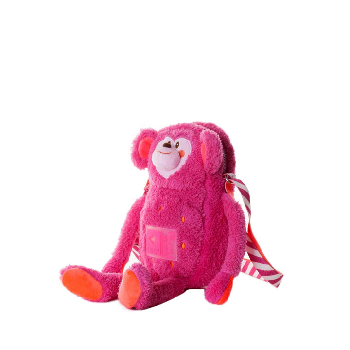 Oilily Monkey Shoulder Bag Fucsia