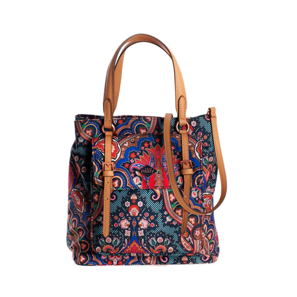 Oilily Paisley City Handbag Royal Blue