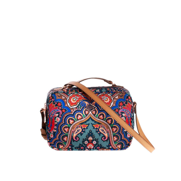 Oilily Paisley S Shoulder Bag Royal Blue