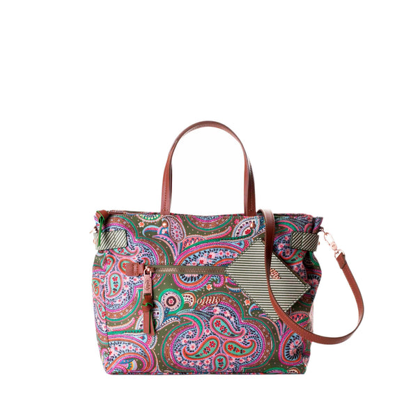 Oilily Helena Paisley Handbag Cypres