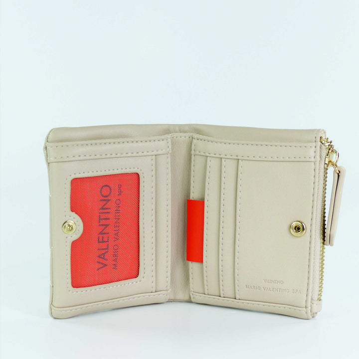 VALENTINO BAGS Ocarina Wallet VPS3KK105 Ecru