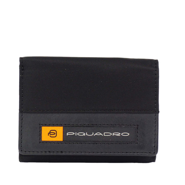 PIQUADRO PQ-BIOS Geldbörse PU4455BIO Schwarz