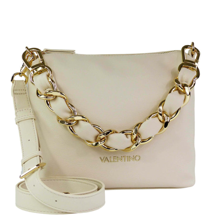 VALENTINO BAGS Pastis Schultertasche Ecru