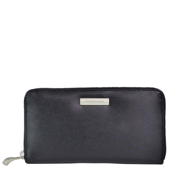 Mandarina Duck Hera.3 Zip Around Wallet Black