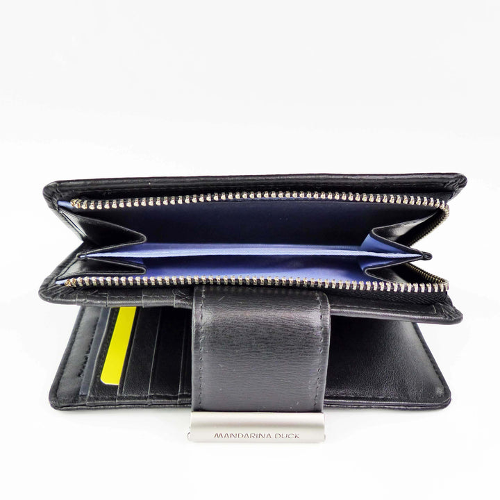 Mandarina Duck Hera.3 Medium Bifold Wallet RAP15 Black