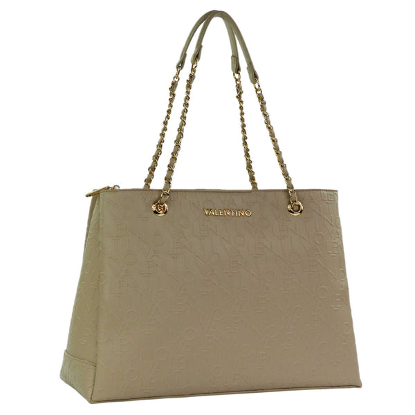 VALENTINO BAGS Relax Shopping Bag Beige