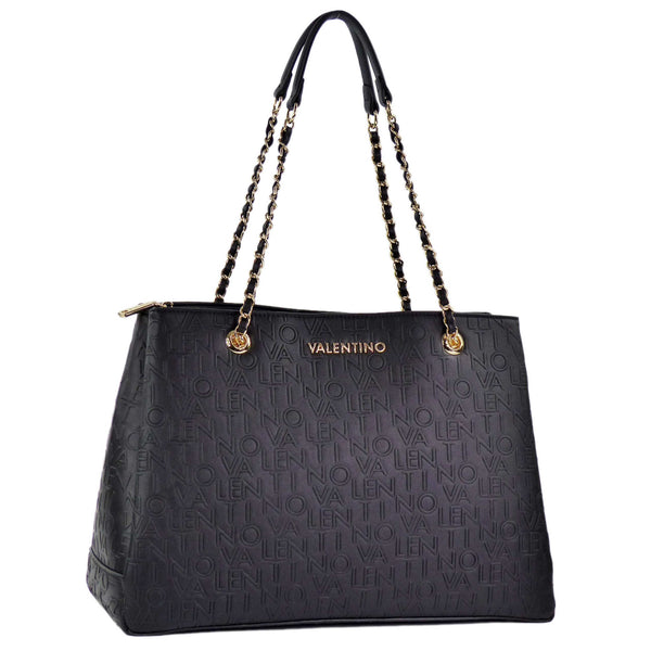 VALENTINO BAGS Relax Shopping Bag Nero