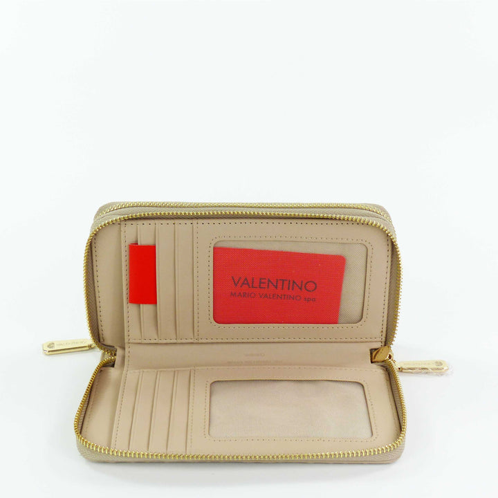 VALENTINO BAGS Relax Wallet VPS6V047 Beige