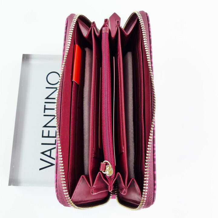 VALENTINO BAGS Samosa Geldbörse Bordeaux