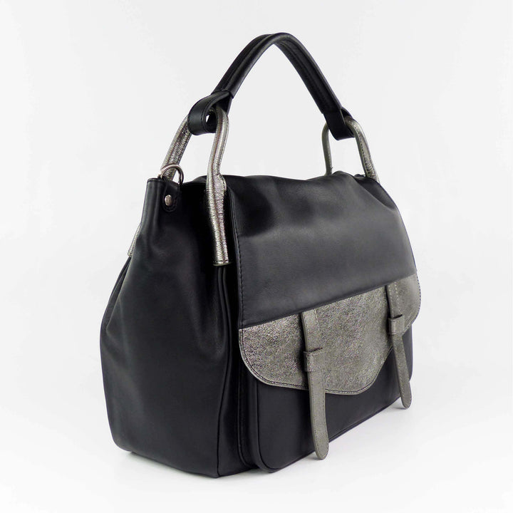 Lancaster Soft Vintage Clara Handtasche Schwarz