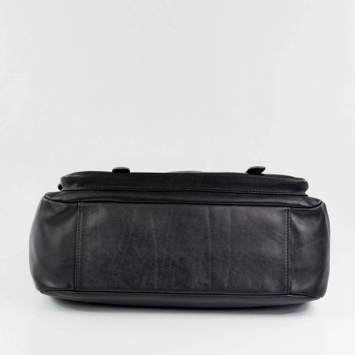Lancaster Soft Vintage Clara Handtasche Schwarz