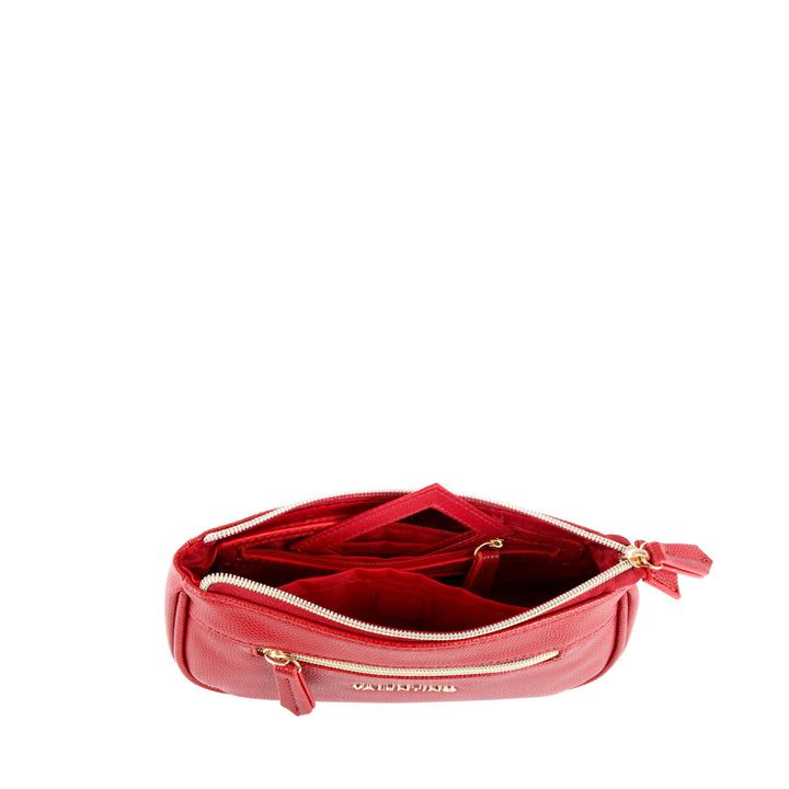 VALENTINO BAGS Globe Basic Cosmetic Bag Rosso