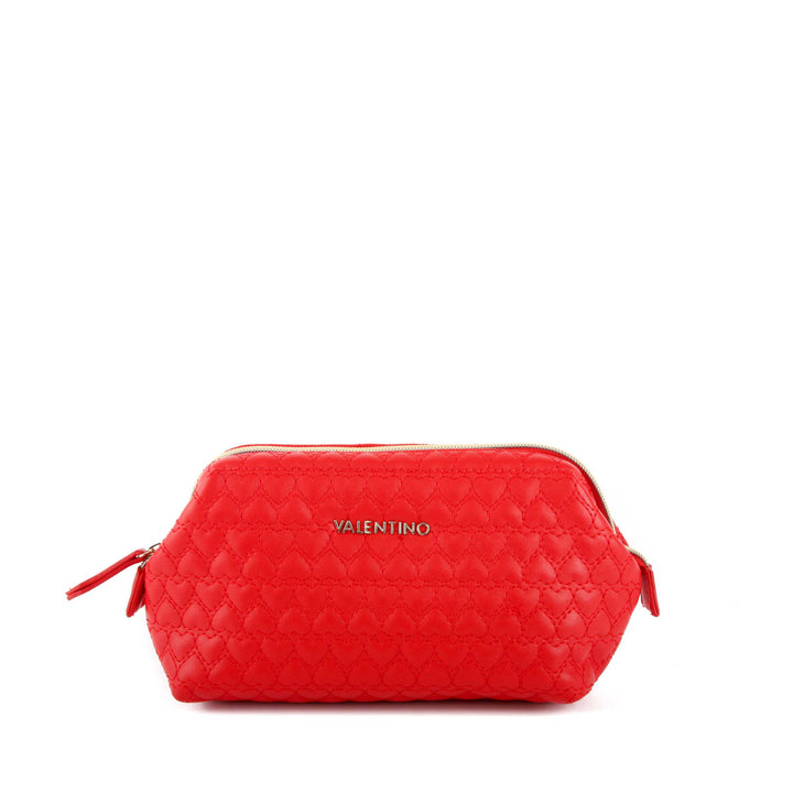 VALENTINO BAGS Golden M Soft Frame VBE2UX609 Pouch Rosso