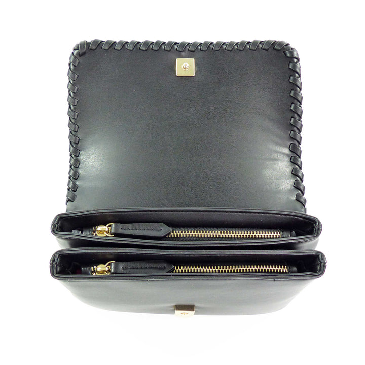 VALENTINO BAGS Varsavia Flap Bag VBS7CA04 Nero