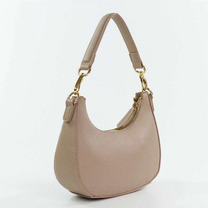 VALENTINO BAGS Zero Re Hobo Bag VBS7B305 Beige