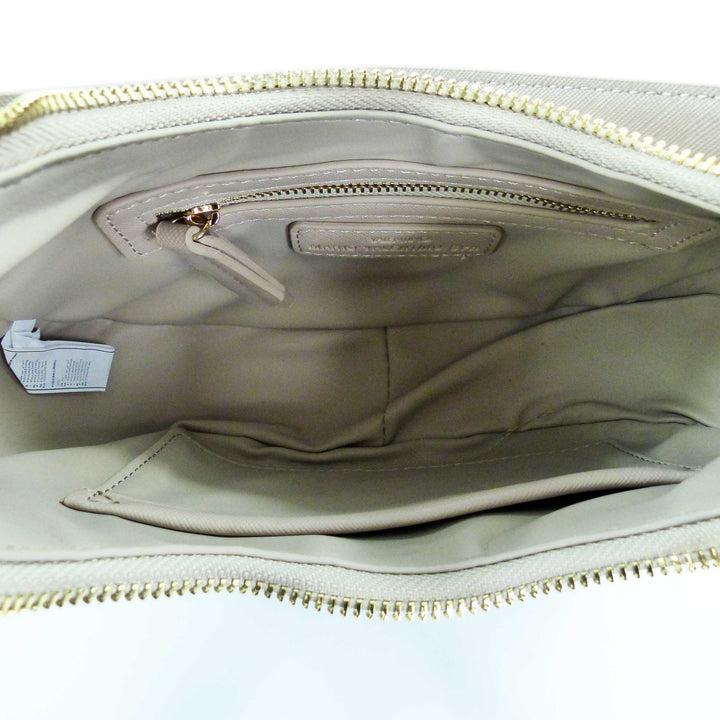 VALENTINO BAGS Zero Re Hobo Bag VBS7B305 Beige